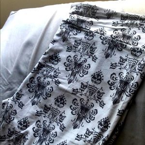 Disney Haunted Mansion Wallpaper Leggings